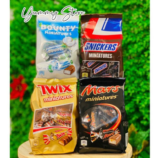 Socola Bounty / Snickers Miniatures Gói 150G