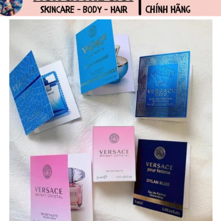 Vial mẫu thử Nước hoa Versace