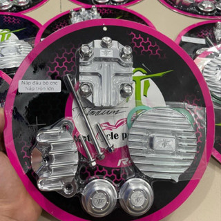 Bộ nắp đầu Wave/dream CNC/nắp tròn CNC/Nắp suppap CNC/Nắp đầu cnc/nắp cánh bươm CNC (có kèm ron)