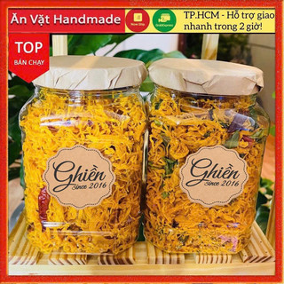 10 hũ khô gà chanh 500gram