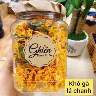 10 hũ khô gà chanh 500Gram