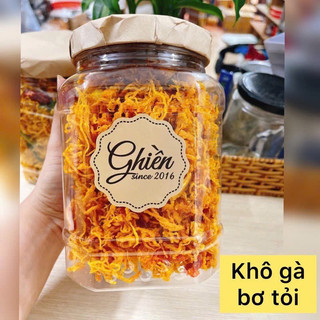 10 hũ khô gà chanh 500Gram