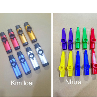 Kèn kazoo nhựa, kazoo kim loại