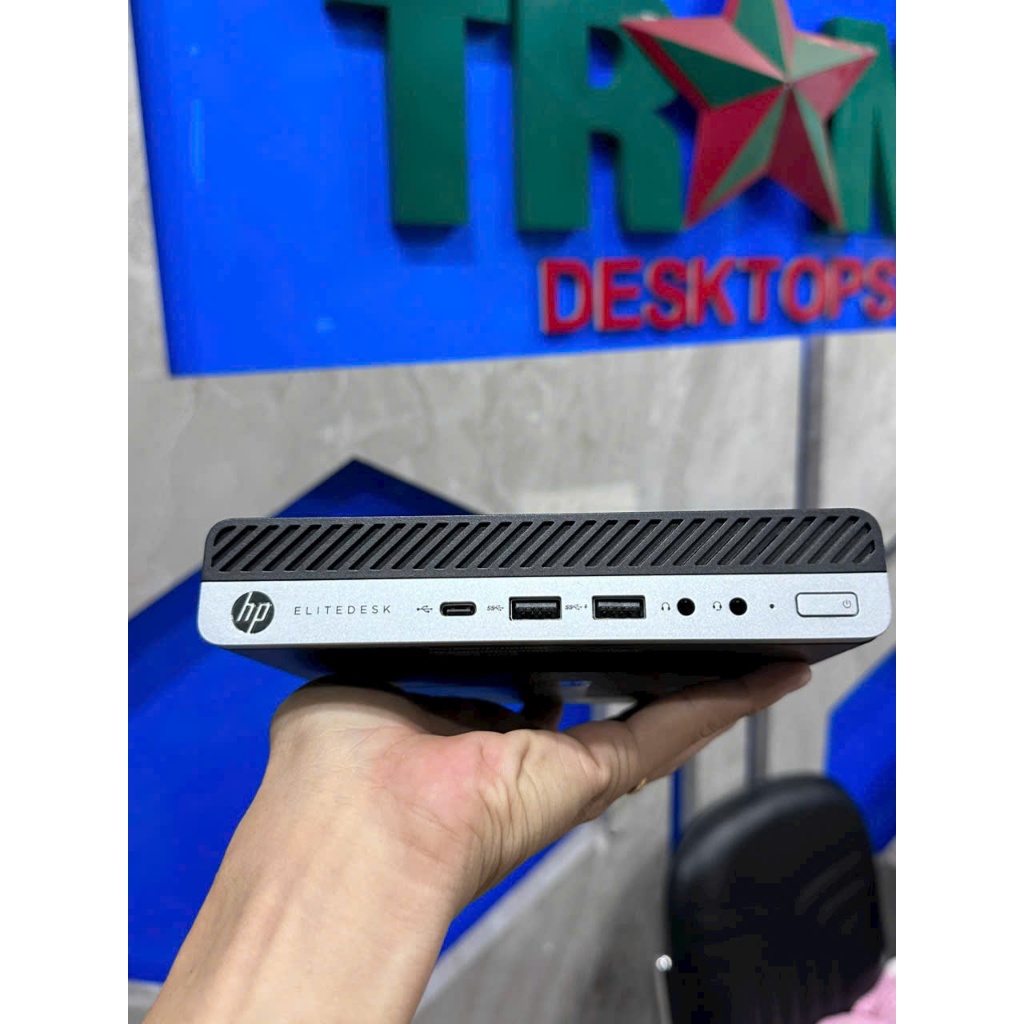 Thùng máy Mini PC HP Elitedesk 800 G4 Core I5-8500T/8G/240G Wifi