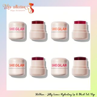   Đọc mô tả - Sản phẩm dễ chảy khi vận chuyển  Má hồng & son dạng thạch SheGlam-Jelly-Licious Hydrating Lip & Blush Tint 