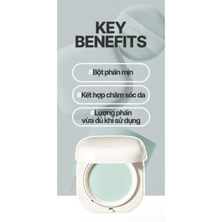 [𝐀𝐔𝐓𝐇𝐄𝐍𝐓𝐈𝐂-Loutu] Phấn Phủ Bột Neo Essential Blurring Finish Powder 7g