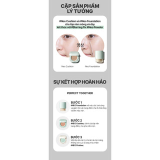 [𝐀𝐔𝐓𝐇𝐄𝐍𝐓𝐈𝐂-Loutu] Phấn Phủ Bột Neo Essential Blurring Finish Powder 7g