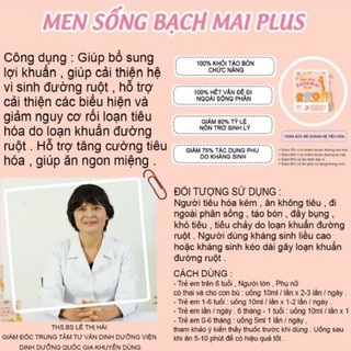 MEN SỐNG BẠCH MAI PLUS (bonus gold new pro)