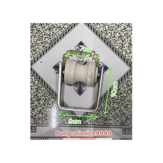 COMBO SỨ CÁCH ĐIỆN ỐNG CHỈ 7P + MÓC TREO CHỬ U SIÊU BỀN+ TẤC KÊ SẮT M10x80