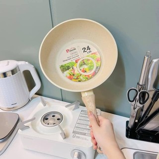 Chảo vân đá cao cấp size 24cm chống dính
