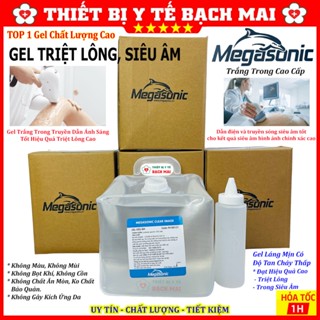 Gel Triệt Lông Megasonic Can 5 Lít
