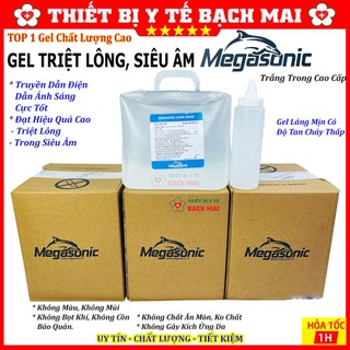 Gel Triệt Lông Megasonic Can 5 Lít