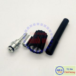 Đầu cos ren trong 22mm của dây xịt máy rửa xe mini gia đình (có kèm ống cao su bọc đầu)