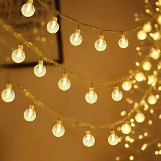 Đèn Led Bi Bọt Cherry Ball Bọt Nước Bóng Tròn 3m Chạy