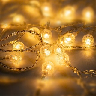 Đèn Led Bi Bọt Cherry Ball Bọt Nước Bóng Tròn 3m Chạy