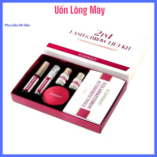 Bộ Định Hình Lông Mày Cao Cấp_Set Uốn Lông Mày & Uốn Mi 2ni 1_Uốn Chân Mày_Uốn Mi Lash & Brow Lift Kit_Hộp Uốn Lông Mày