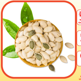 Hạt bí rang tay 500g hạt to mẩy hàng loại 1