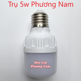 BÓNG ĐÈN LED TRỤ 5W (Đủ Wát) Trắng - Vàng