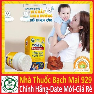 Cốm tăng cân Bạch Mai, giúp ăn ngon, tăng hấp thu ở trẻ biếng ăn, chậm lớn, tăng cân nhanh,an toàn cho trẻ gầy TC new