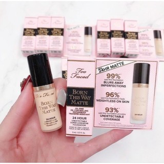 [ Hot New / Minisize 5ml Bill Sephora ] Kem Nền Burn This Qay Matte