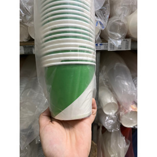 50 cốc giấy, bát giấy dùng 1 lần 480ml (không nắp)