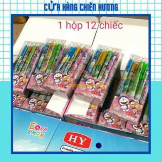 Hộp 12 cây bút gel bấm xoá được 0.5mm