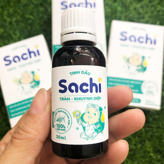 Tinh Dầu Tràm Khuynh Diệp Sachi 30ml Giúp Xua Muỗi, Làm Ấm, Phòng Cảm Lạnh Cho Bé