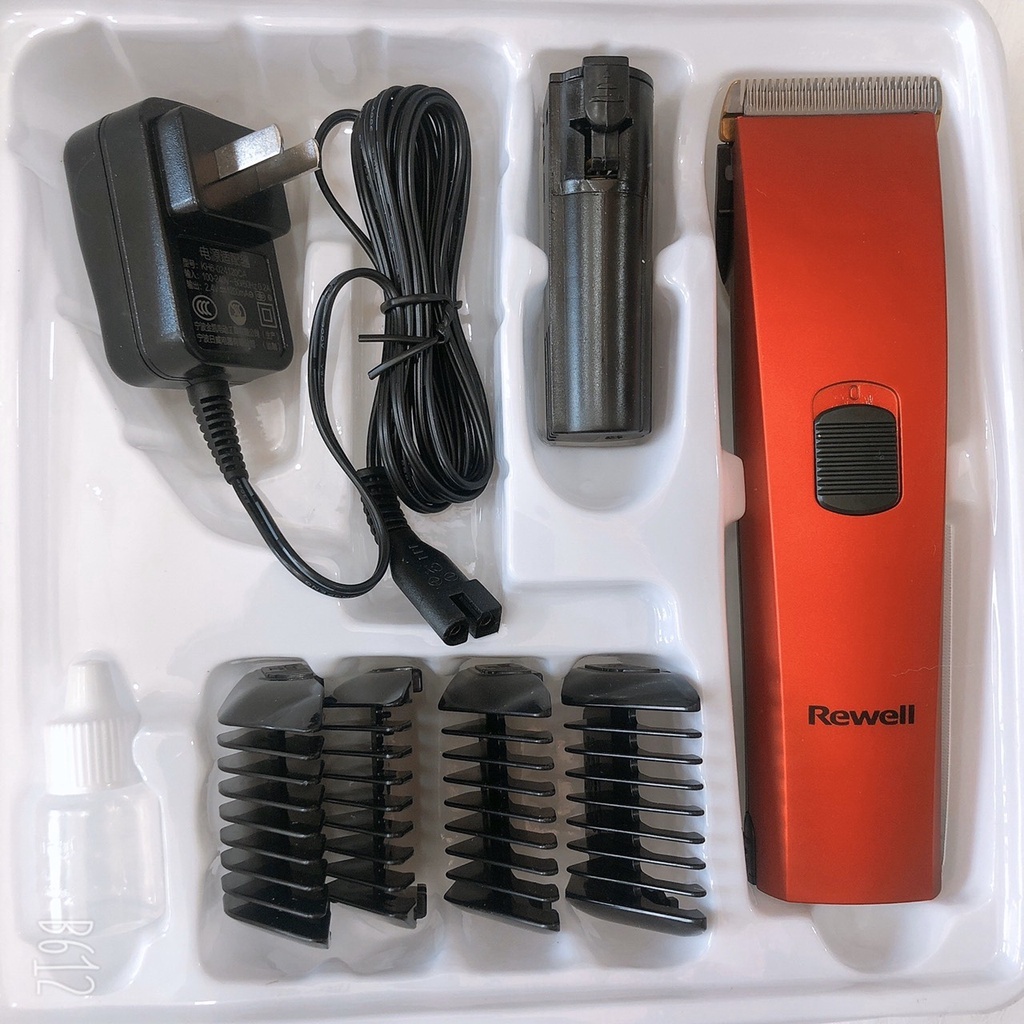 TÔNG ĐƠ CẮT TÓC REWELL RFCD-900, Tông Đơ Cắt Tóc 2 Pin Hair Clipper, Hair Trimmer, Family, Salon Barber