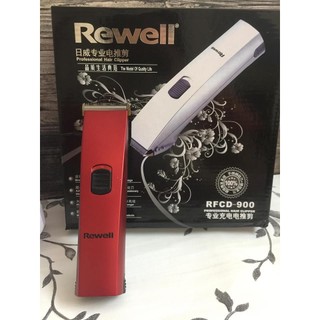 TÔNG ĐƠ CẮT TÓC REWELL RFCD-900, Tông Đơ Cắt Tóc 2 Pin Hair Clipper, Hair Trimmer, Family, Salon Barber