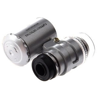 Kính lúp mini 60X V1, có đền led chiếu sáng