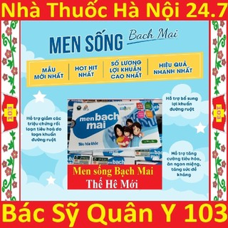Men Sống Bạch Mai,men vi sinh bạch mai thế hệ mới gold plus new Pro ăn ngon giúp bé tiêu hóa khỏe thông minh cao lớn