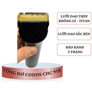 Tông đơ cắt tóc Codos CHC-918 Barber Hair Trimmer, Hair clipper