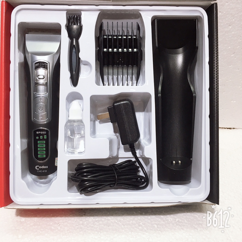 Tông đơ cắt tóc Codos CHC-918 Barber Hair Trimmer, Hair clipper