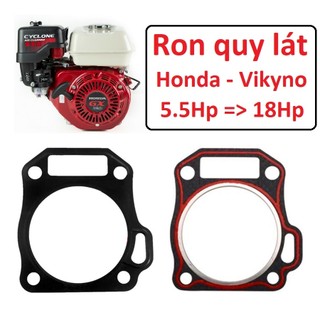 Ron gioăng quy lát mặt máy xăng 5.5 6.5 7.5 9 13 15 18 HP Vikyno 168F 170F 188F 190F 192F Honda GX160 GX200 GX230 GX390