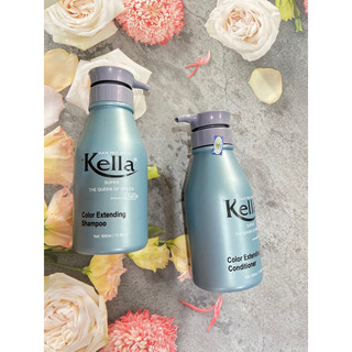 Bộ đôi dầu gội, xả cho tóc nhuộm KELLA 500ml giữ bền màu [Wego_Cosmectics]