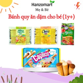 Bánh ăn dặm cho bé bánh quy ăn dặm cho bé vị rau củ ymaid 228g