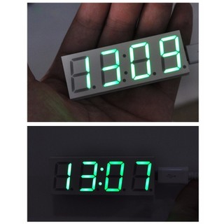 Đồng hồ điện tử mini DIY USB 5v