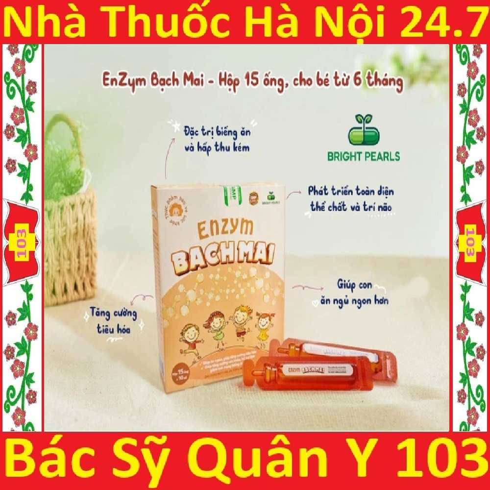 [mẫu 2024] Enzym bạch mai enzym liquid enzymes cho hệ tiêu hóa (MEN SỐNG BẠCH MAI PLUS enzyme Vital Lactozim Easycol)