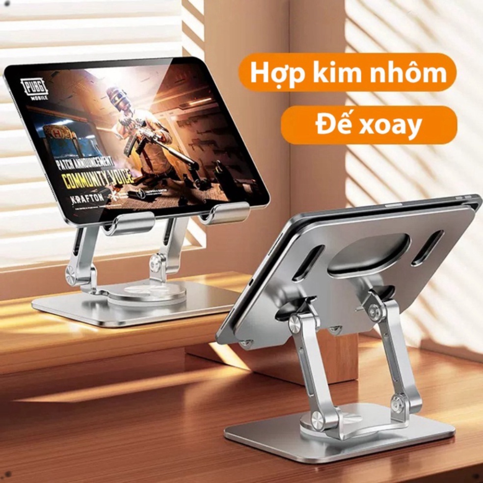 Giá Đỡ IPAD máy tính bảng laptop notebook ipad pro bằng kim loại nhôm