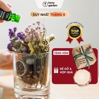 Lọ Hoa Khô Khuếch Tán Thơm Phòng Phong Cách Vintage & Decor HENY GARDEN