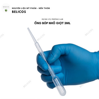 Ống bóp nhỏ giọt [Combo 10 ống] - Pipet nhựa 3ml vô trùng đạt tiêu chuẩn ISOLAB