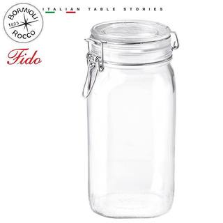 Hũ thủy tinh ITALY Fido nắp cài 750ml -1 lít -1.5 Lít, đựng ngũ cốc, cà phê, bánh kẹo