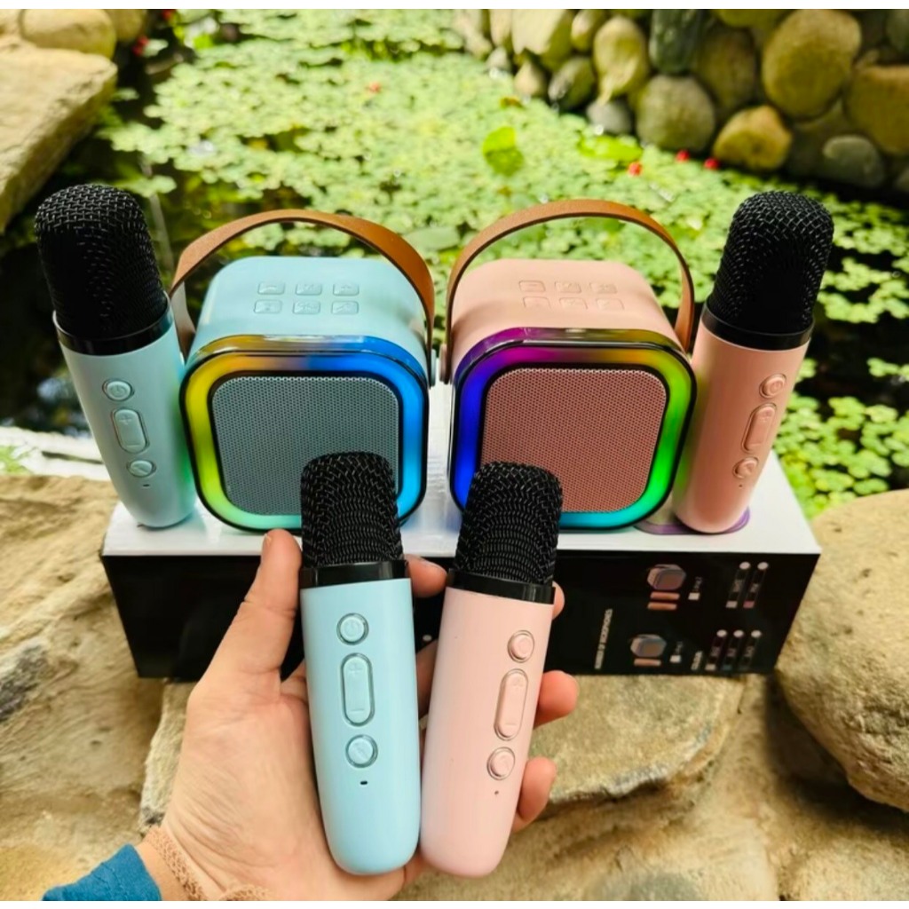 Loa bluetooth K12 Không Dây mini Kèm 2 Micro Thiết Kế Nhỏ Gọn Tiện Dụng HOT HOT