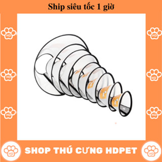  Loa Chống Liếm  Vòng Đeo Cổ Chống Liếm Cho Chó Mèo Thú Cưng 