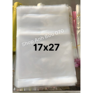 1KG TÚI NILON-PE (loại dẻo dày, trong mờ) ĐỦ KÍCH CỠ