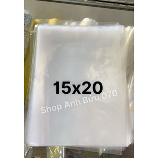 1KG TÚI NILON-PE (loại dẻo dày, trong mờ) ĐỦ KÍCH CỠ