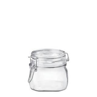 Hũ thủy tinh Bormioli nắp cài Fido 500ml I đựng đậu hạt, đường, muối, cà phê, trái cây sấy