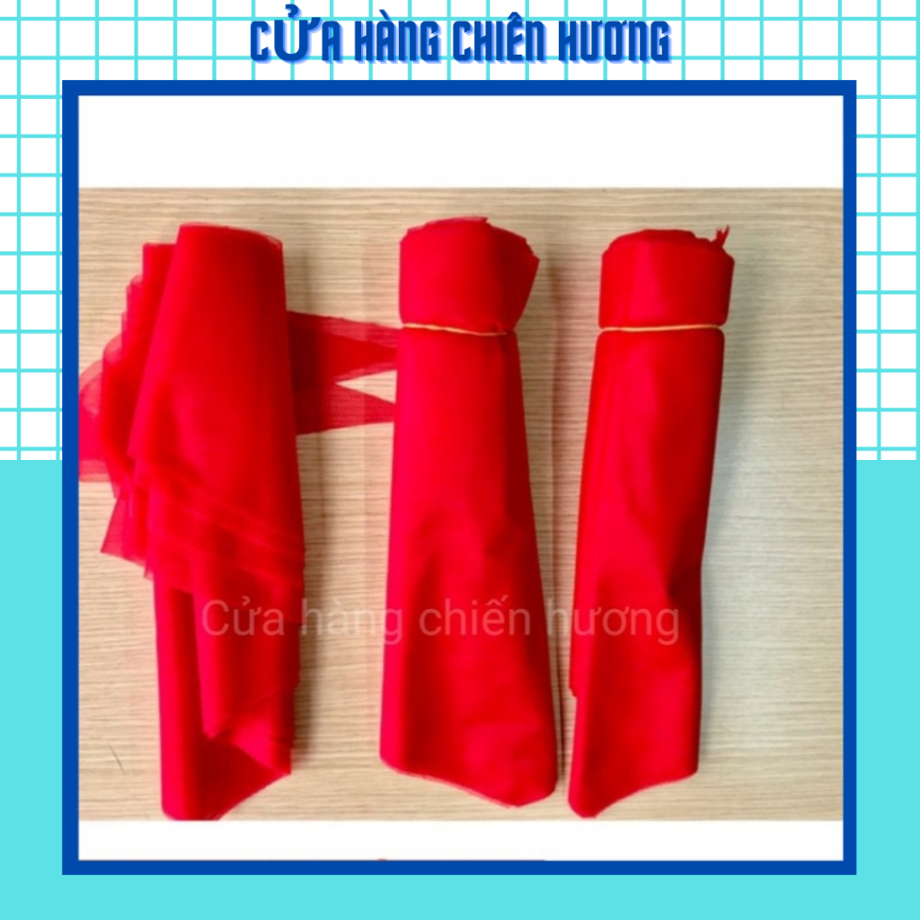 Combo 10 khăn quàng đỏ học sinh