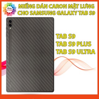 Miếng dán carbon bảo vệ mặt lưng cho galaxy tab s9 / s9 plus / s9 ultra