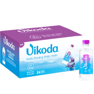 Nước khoáng kiềm thiên nhiên VIKODA chai 350ml
